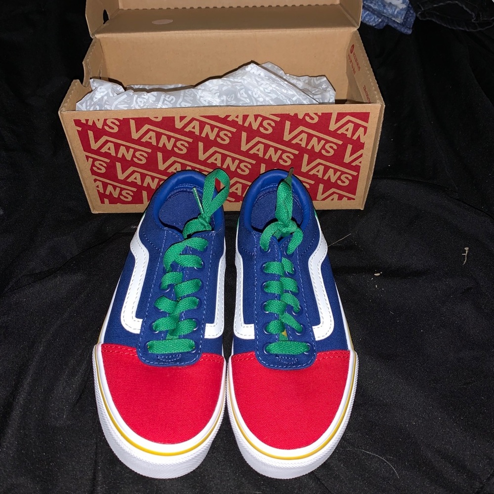 *YOUTH* Ward Color Block Vans